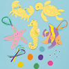 Sealife Sand Art Decorations - Pack of 5