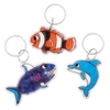 Sealife Super Shrink Keyrings (Pack of 8) Small Toys