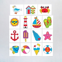 Seaside Tattoos (Pack of 24)
