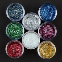 Shiny Iridescent Face Paint - 12ml Snazaroo Glitter Cream Pot. Safe to use on skin. Washes off with soap and water