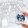Snow Globe Kits - 32 Make Your Own Snow Globe Kits For Kids. Height 6.5cm. Great craft to decorate or insert a photo.