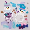 Snowman Dreamcatcher Decoration Kits (Pack of 4) Christmas Crafts