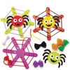 Spider Web Weaving Decoration Kits (Pack of 5)