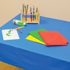 Splash Mats - 4 Mats,  150cm x 150cm,  Heavy Duty Splash Mats in four assorted bright colours. Easy to wipe clean.