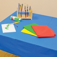 Splash Mats - 4 Mats,  150cm x 150cm,  Heavy Duty Splash Mats in four assorted bright colours. Easy to wipe clean.