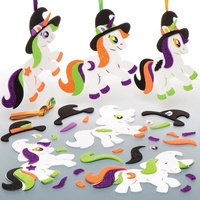 Spooky Unicorn Mix & Match Decoration Kits (Pack of 6)