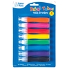 Squeeze & Brush Paint Tubes (Pack of 8) Art Supplies,  Art Materials 8 assorted colours - Orange,  Pink,  Red,  Yellow,  Green,  Blue,  Purple & Black