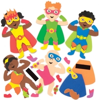 Star Hero Mix & Match Magnet Kits (Pack of 8) Art Craft Kits
