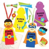Super Dad Bookmark Kits (Pack of 5)