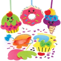 Sweet Treats Sewing Kits (Pack of 4) Sewing & Weaving Craft Kits