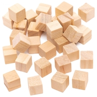 Wooden Cubes (Pack of 100) Craft Blanks & Bases