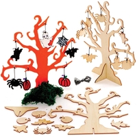 Wooden Spooky Tree Kits (Pack of 2)