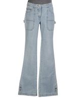 CALVIN KLEIN JEANS DENIM Denim trousers GIRLS on YOOX.COM