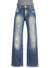 D.A. DANIELE ALESSANDRINI DENIM Denim trousers BOYS on YOOX.COM