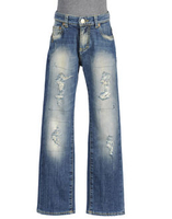 D.A. DANIELE ALESSANDRINI DENIM Denim trousers BOYS on YOOX.COM