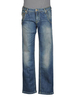 D.A. DANIELE ALESSANDRINI DENIM Denim trousers GIRLS on YOOX.COM