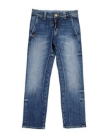 D.A. DANIELE ALESSANDRINI DENIM Denim trousers GIRLS on YOOX.COM