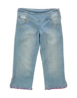 D&G JUNIOR DENIM Denim trousers GIRLS on YOOX.COM