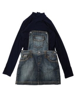 D&G JUNIOR DUNGAREES Skirt dungarees GIRLS on YOOX.COM