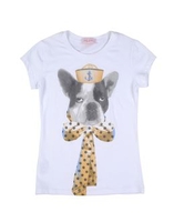 DENNY ROSE YOUNG GIRL TOPWEAR Short sleeve t-shirts GIRLS on YOOX.COM