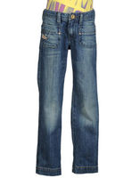 DIESEL DENIM Denim trousers GIRLS on YOOX.COM
