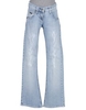 EDDIE PEN DENIM Denim trousers GIRLS on YOOX.COM