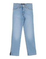 EUROPEAN CULTURE DENIM Denim trousers GIRLS on YOOX.COM