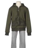 EUROPEAN CULTURE FLEECEWEAR Hooded sweatshirts GIRLS on YOOX.COM
