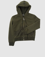 EUROPEAN CULTURE FLEECEWEAR Hooded sweatshirts GIRLS on YOOX.COM