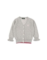FRED PERRY KNITWEAR Cardigans GIRLS on YOOX.COM