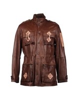 GALLIANO LEATHERWEAR Leather outerwear MEN on YOOX.COM