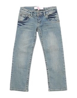 GAUDI DENIM Denim trousers GIRLS on YOOX.COM