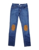 GOLD CASE DENIM Denim trousers GIRLS on YOOX.COM