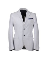 GREY DANIELE ALESSANDRINI COATS & JACKETS Blazers MEN on YOOX.COM