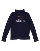 GUESS JEANS TOPWEAR T-shirts GIRLS on YOOX.COM