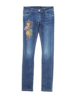 ILLUDIA DENIM Denim trousers GIRLS on YOOX.COM