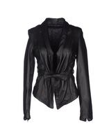 KAOS LEATHERWEAR Leather outerwear WOMEN on YOOX.COM