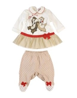 MONNALISA BEBE COMBINED LOOKS Outfits with trousers GIRLS on YOOX.COM