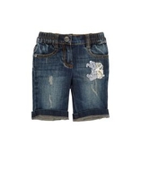 MONNALISA BEBE DENIM Denim trousers GIRLS on YOOX.COM