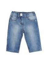 MONNALISA BEBE DENIM Denim trousers GIRLS on YOOX.COM