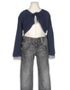 MONNALISA BEBE KNITWEAR Cardigans GIRLS on YOOX.COM