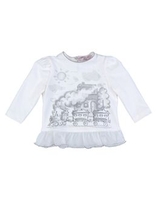 MONNALISA BEBE TOPWEAR Long sleeve t-shirts GIRLS on YOOX.COM