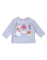 MONNALISA BEBE TOPWEAR Long sleeve t-shirts GIRLS on YOOX.COM