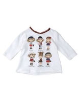 MONNALISA BEBE TOPWEAR Long sleeve t-shirts GIRLS on YOOX.COM