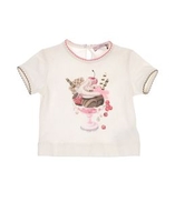 MONNALISA BEBE TOPWEAR Short sleeve t-shirts GIRLS on YOOX.COM