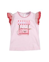 MONNALISA BEBE TOPWEAR Short sleeve t-shirts GIRLS on YOOX.COM