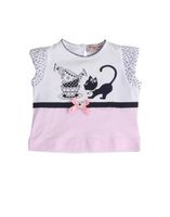 MONNALISA BEBE TOPWEAR Sleeveless t-shirts GIRLS on YOOX.COM