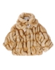 MONNALISA CHIC COATS & JACKETS Faux furs GIRLS on YOOX.COM