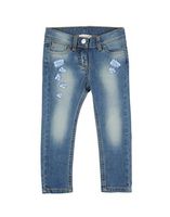 MONNALISA CHIC DENIM Denim trousers GIRLS on YOOX.COM