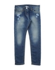 MONNALISA CHIC DENIM Denim trousers GIRLS on YOOX.COM